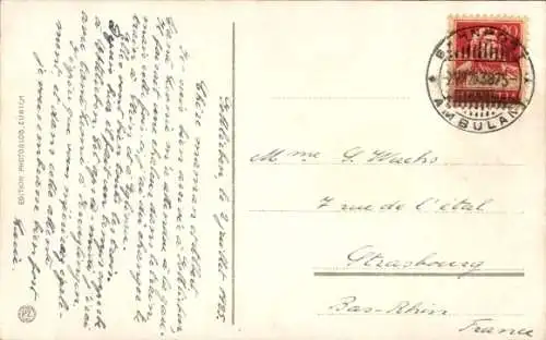 Ak Basel Bâle Stadt Schweiz, Marktplatz mit Rathaus