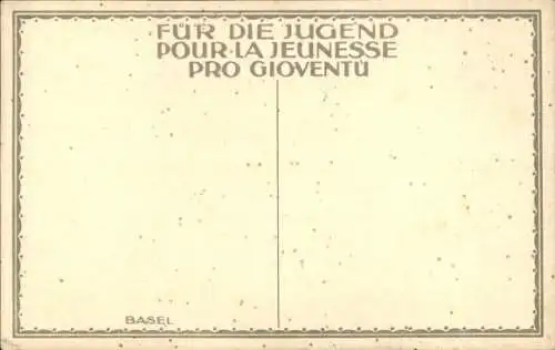 Künstler Ak Basel Bâle Stadt Schweiz, Spalentor im Winter