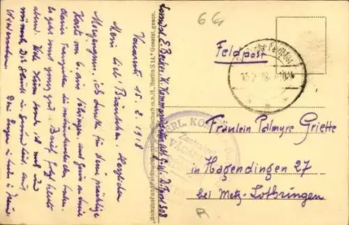 Ak București Bukarest Rumänien, Justizpalast, Pferdebahn