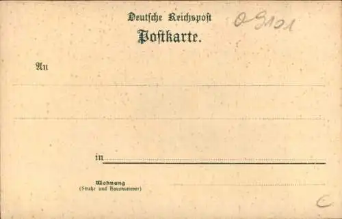 Litho Köthensdorf Taura Sachsen, Gasthof, Saal, Garten, Billardtisch