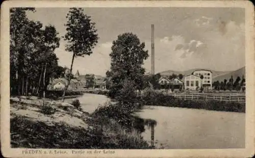 Ak Freden an der Leine Niedersachsen, Partie an der Leine