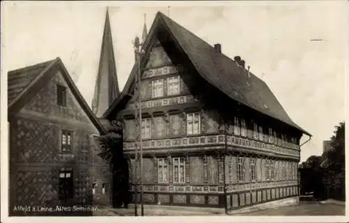 Ak Alfeld an der Leine, altes Seminar