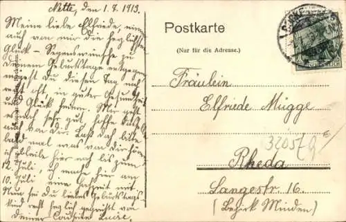 Ak Nette Bockenem am Harz, Pfarre