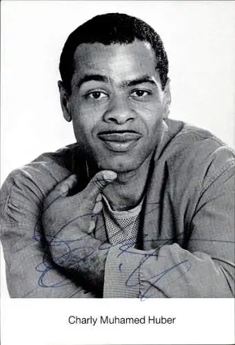 Ak Schauspieler Charly Muhamed Huber, Portrait, Autogramm