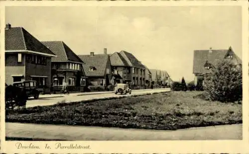 Ak Drachten-Friesland Niederlande, 1e Parrallelstraat