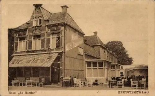 Ak Beetsterzwaag Friesland Niederlande, Hotel de Herder