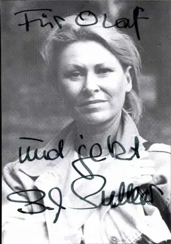 Ak Schauspielerin Sonja Sutter, Portrait, Autogramm