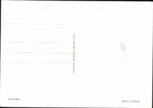 Ak Schauspielerin Margit Symo, Portrait, Autogramm