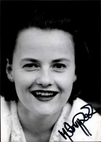 Ak Schauspielerin Martina Struppek, Portrait, Autogramm