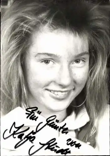 Ak Schauspielerin Katja Studt, Portrait, Autogramm