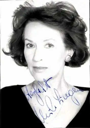 Ak Schauspielerin Ursula Lingen, Portrait, Autogramm