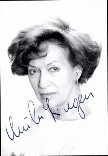 Ak Schauspielerin Ursula Lingen, Portrait, Autogramm