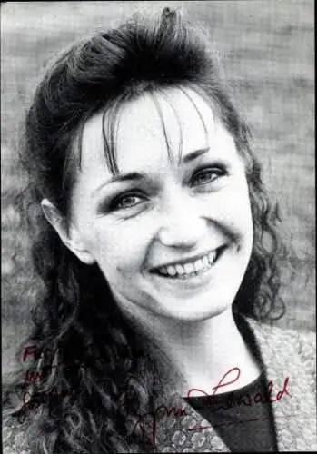 Ak Schauspielerin Sygun Liewald, Portrait, Autogramm