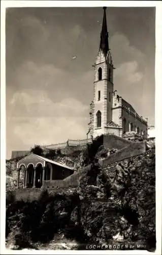 Ak Locherboden Tirol, Kirche