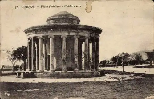Ak Korfu Griechenland, Maitland Monument