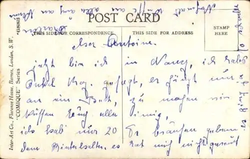 Ak Treffen zweier Katze auf den Treppen, Treppengeflüsterer