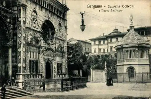 Ak Bergamo Alta Lombardia, Colleoni Kapelle