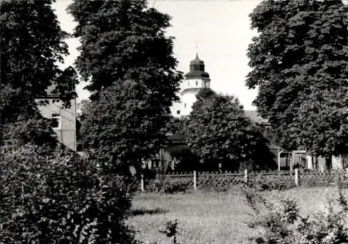 Foto Ak Ueckermünde in Vorpommern, Schlossturm