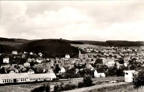 Ak Neunkirchen im Siegerland, Blick vom Hellerberg, Panorama