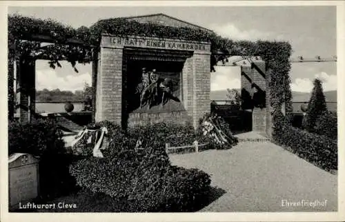 Ak Kleve am Niederrhein, Ehrenfriedhof