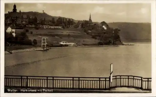 Ak Wetter an der Ruhr, Harkortsee, Freiheit