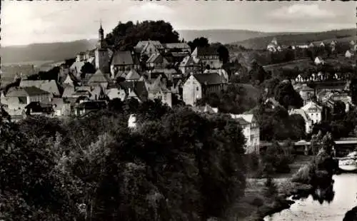 Ak Arnsberg im Sauerland Westfalen, Blick vom Forstrat-Elmsen-Denkmal, Altstadt