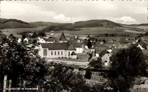 Ak Allendorf Sundern Sauerland, Panorama