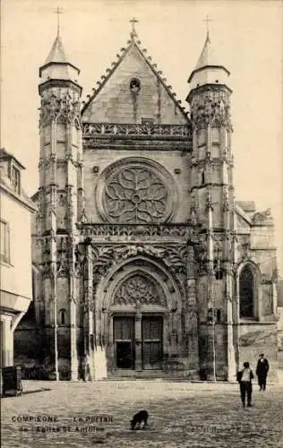 Ak Compiègne Oise, Kirche St. Antoine