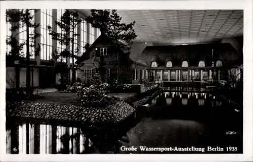 Ak Berlin, Große Wassersport-Ausstellung 1938