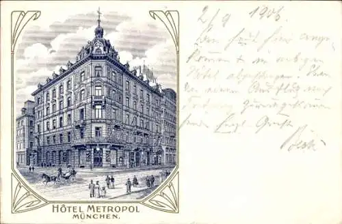 Ak München, Hotel Metropol