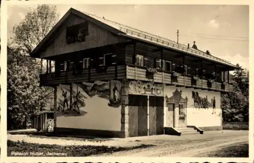 Ak Jachenau in Oberbayern, Pension Huber