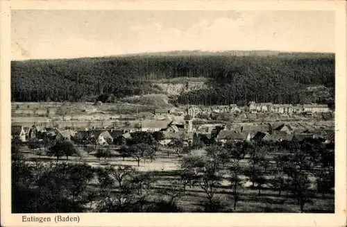 Ak Eutingen an der Enz Pforzheim Baden Württemberg, Gesamtansicht