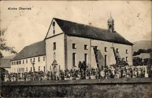 Ak Oberried im Breisgau, Kirche