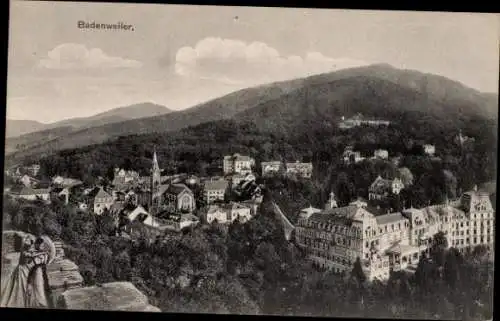 Ak Badenweiler im Schwarzwald, Gesamtansicht