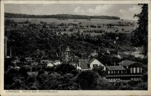 Ak Lörrach in Baden, Schützenhaus
