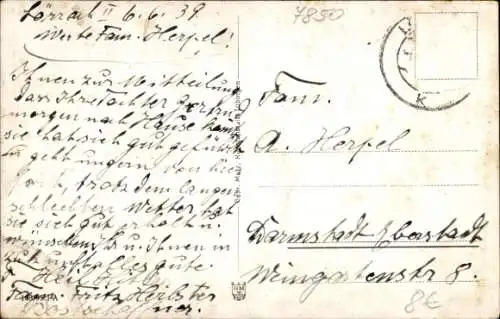 Ak Lörrach in Baden, Schützenhaus