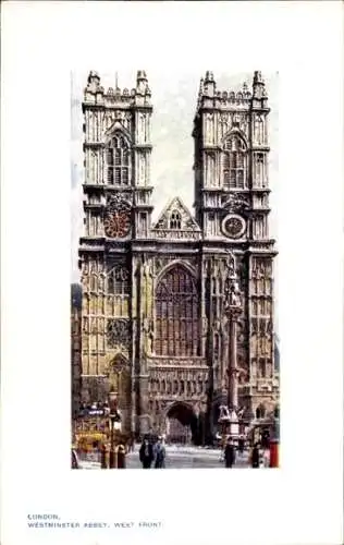 AK London City, Westminster Abbey, Western Towers