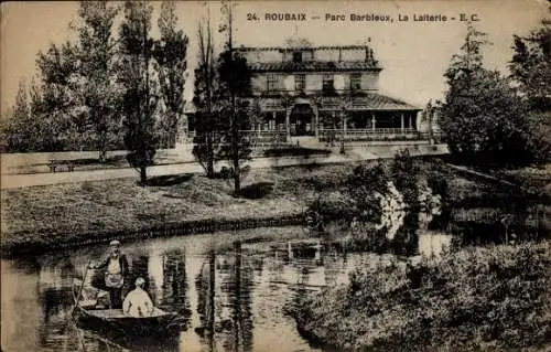 Ak Roubaix Nord, Parc Barbieux, Laiterie