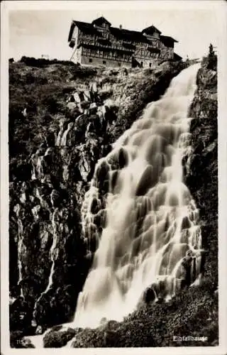 Ak Elbfallbaude, Labská bouda, Riesengebirge