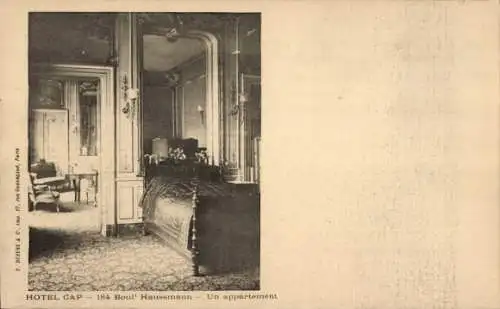 Ak Paris VIIIe Élysée, Boulevard Haussmann, Hotel Cap, Eine Wohnung