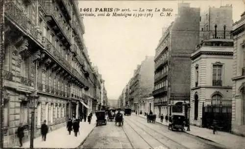 Ak Paris VIIIe Élysée, Rue la Boétie