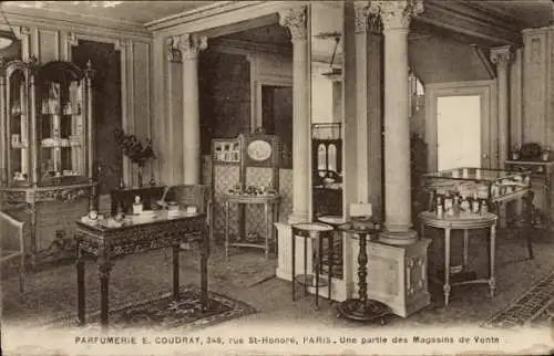 Ak Paris Élysée, Parfumerie E. Coudray, 348 Rue St. Honoré, Teil der Sales Stores