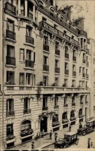 Ak Paris VI, Victoria Palace Hotel, 6 Rue Blaise Desgoffe
