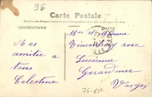 Ak Paris XVII., Rue des Batignolles