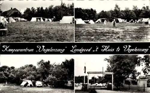 Ak Vogelenzang Nordholland Niederlande, Campingplatz, Landgut