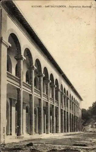 Ak Hyères Var, San Salvadour, Sanatorium Maritime