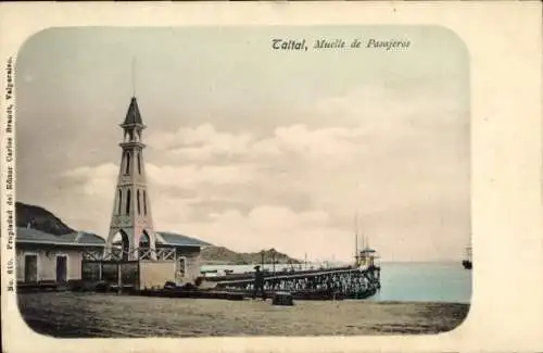 Ak Taltal Chile, Passagierdock