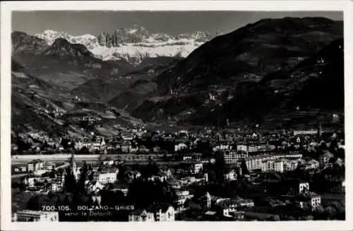 Ak Gries Bozen Bolzano Südtirol, verso le Dolomiti