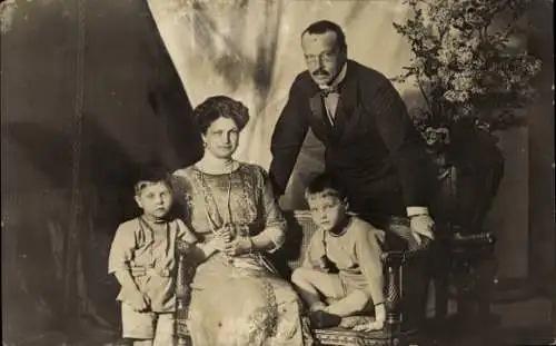 Ak Großherzog Ernst Ludwig von Hessen Darmstadt, Postkartenwoche der Großherzogin Eleonore 1912