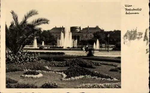 Ak Wien 1 Innere Stadt, Hochstrahlbrunnen